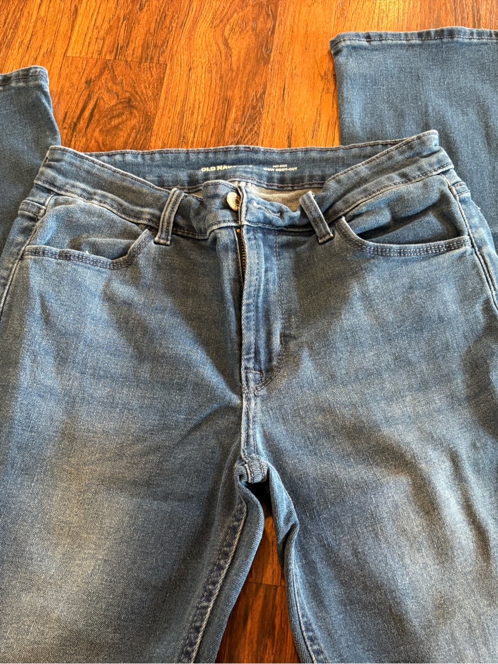 Old Navy Women's Light Blue Boyfriend Jeans